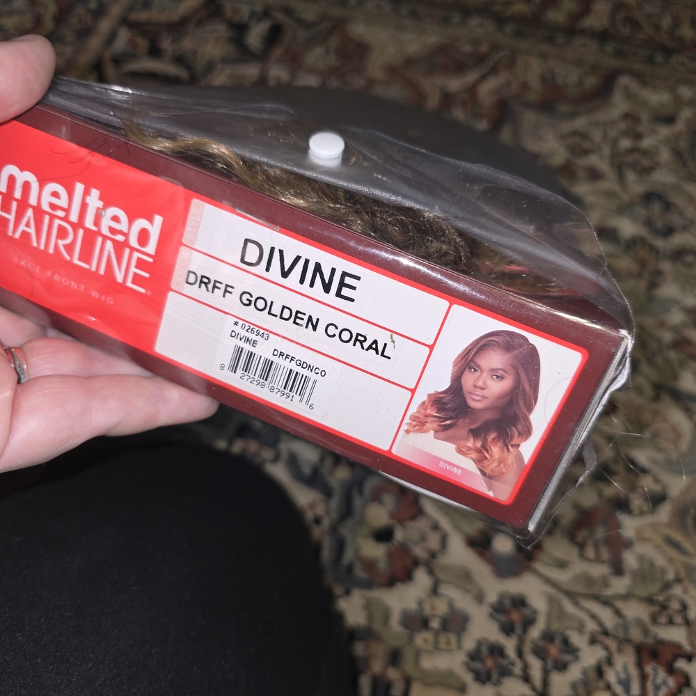 Divine Melted Hairline Wig in Golden Coral